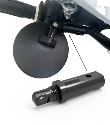 Lenkerspiegel 2 x Shin Yo StVO-konform incl. Adapterset z.B. für GasGas700