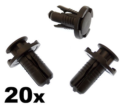 20x Plastik Stoßstange & Gitter Deckelklemmen für Subaru, 10mm Druckstöpsel Niet
