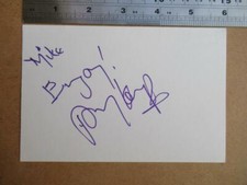 Tony Kemp British  actor   Autograph (File WTD1)