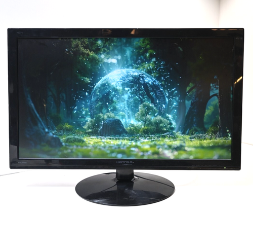 HANNS G HL274HPB 27" 1920 x 1080 @60Hz HDMI + VGA + DVI + AUDIO OUTPUT JACK - Picture 3 of 5