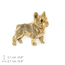 Franz&ouml;sische Bulldogge K&ouml;rper, Anstecker Art Dog, Limited Edition, DE