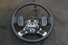 Multifunction Driver Steering Wheel Ebony Black Lr035880 Range Rover L405 13-19