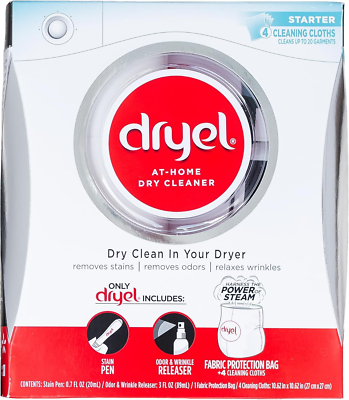 #ad #ad At Home Dry Cleaner Starter Kit 4 Loads $24.98