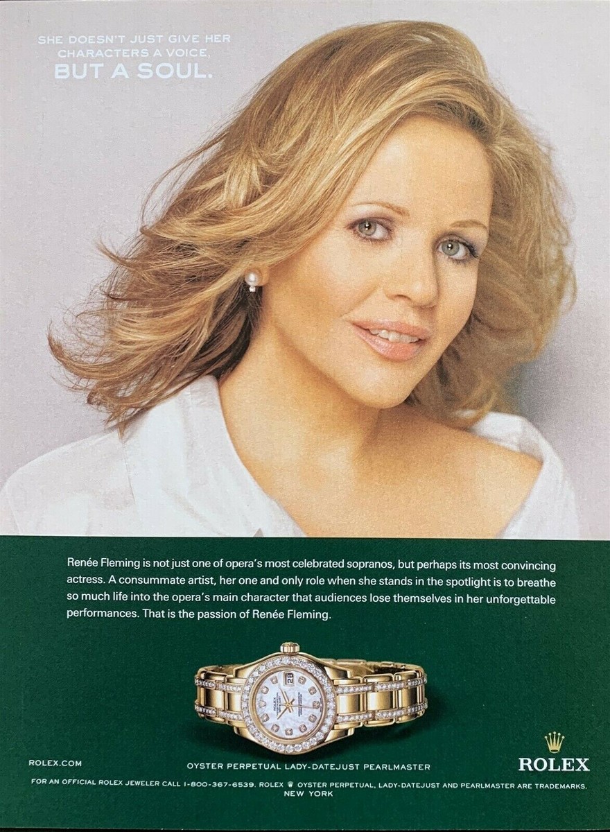 2008 ROLEX Oyster Perpetual Lady-Datejust Watch Renee Fleming