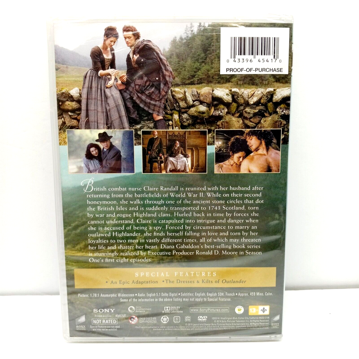Outlander Season 1 Part 1 (DVD) Sony Pictures 2014 (New Sealed) | eBay