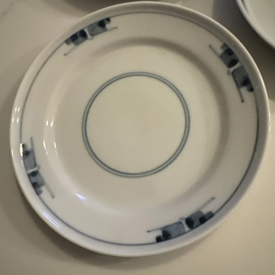 3 шт. винтажный фарфор Royal Copenhagen Gemina 6 дюймов 14616 и 5,5 дюйма 14622 - Изображение 2 из 4