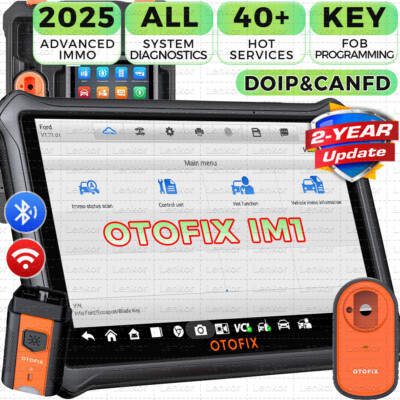 2025 OTOFIX IM1 IMMO Key FOB Programming Full System Car Diagnostic Scanner 2-Yr