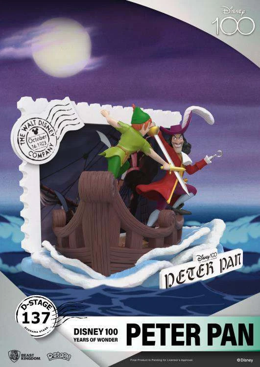 Peter Pan D-Stage Disney 100 Years PVC Statue Beast Kingdom