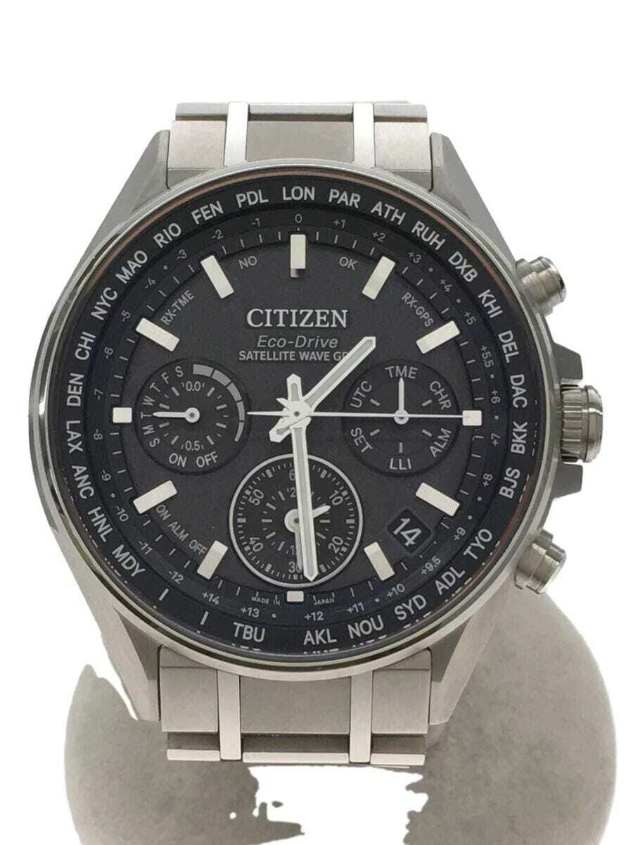 Citizen eco drive deals satellite wave titanium