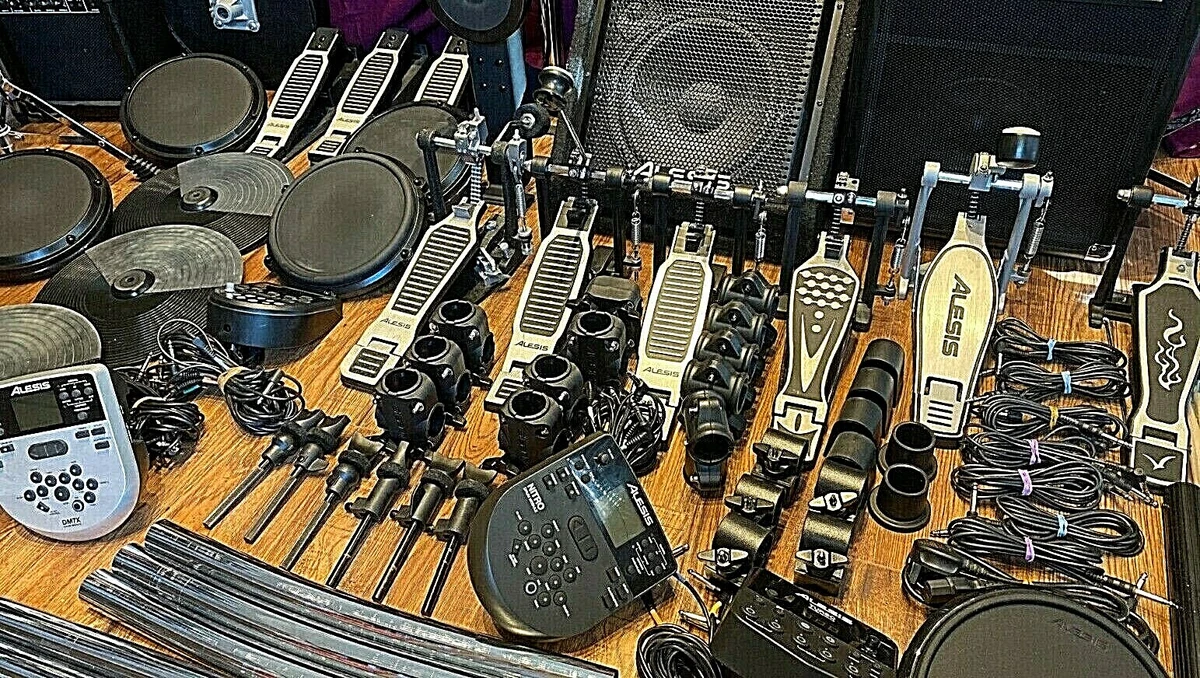 Alesis nitro mesh double bass pedal deals