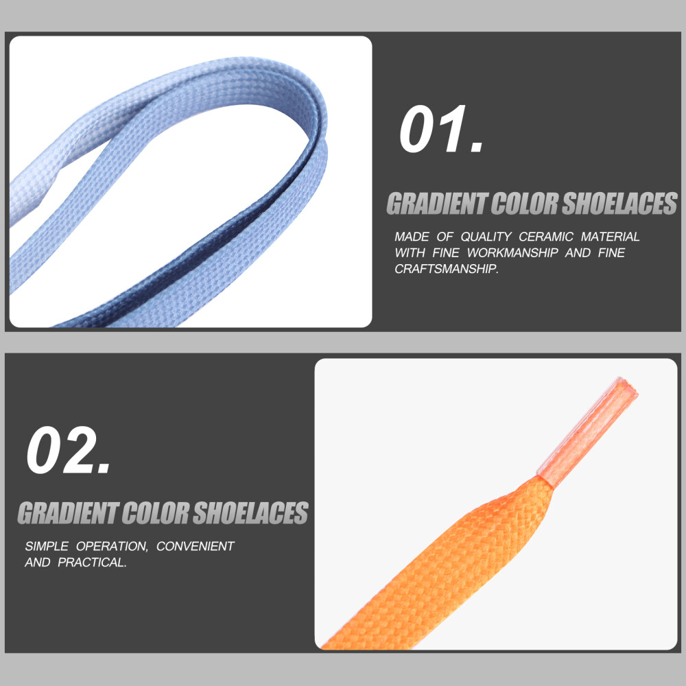 APL Set 2 Lacci Con Sfumatura Lacci Multifunzione