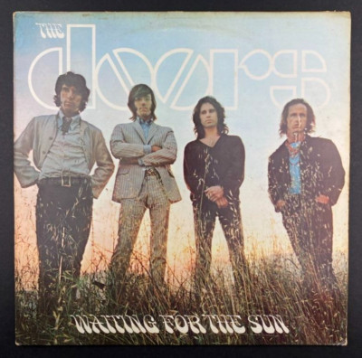 The Doors Waiting For the Sun   UK press vinyl record LP VG