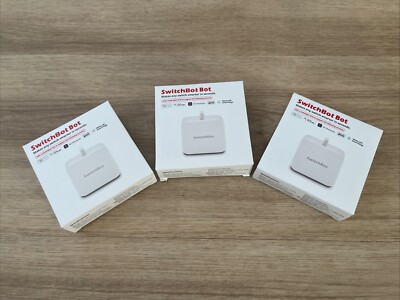  3x SwitchBot Bot Smart Schalter Alexa Siri Google IFTTT Bluetooth NEU OVP 