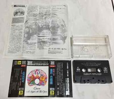 Queen 1987 A Night At The Opera Taiwan Edition Cassette Tape Album Promo Insert