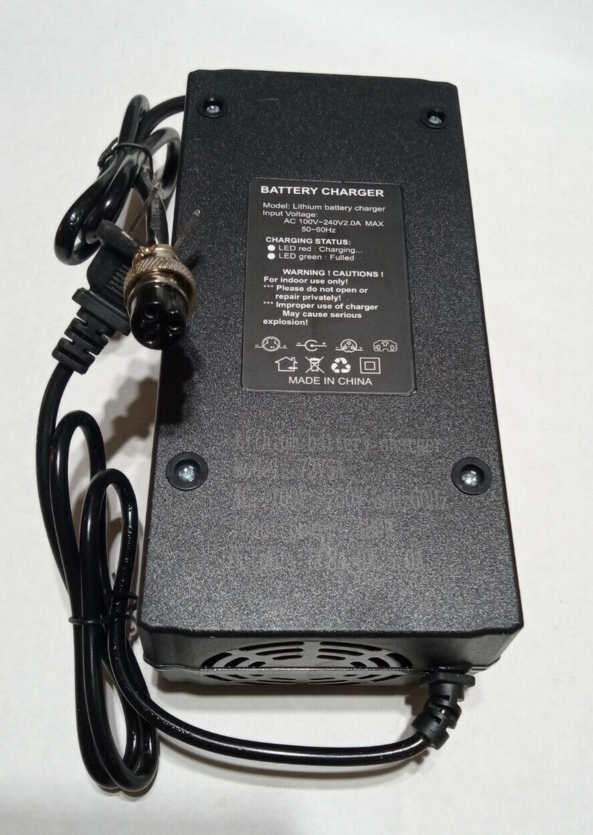 FAST SMART 84V Charger GX16 3pin 5A for 72V Kaabo Wolf KING GT or