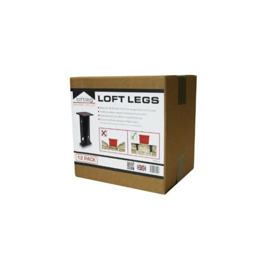 60 PACK 175mm High Loft Legs / Height Extender Stilts For Loft Panels