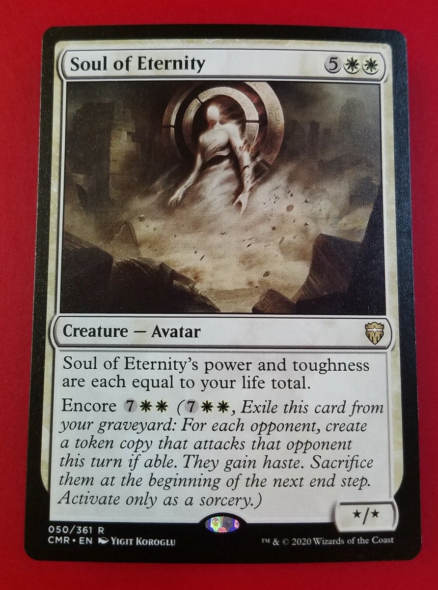 mtg commander legends cards 1x Soul of Eternity | Commander Legends
