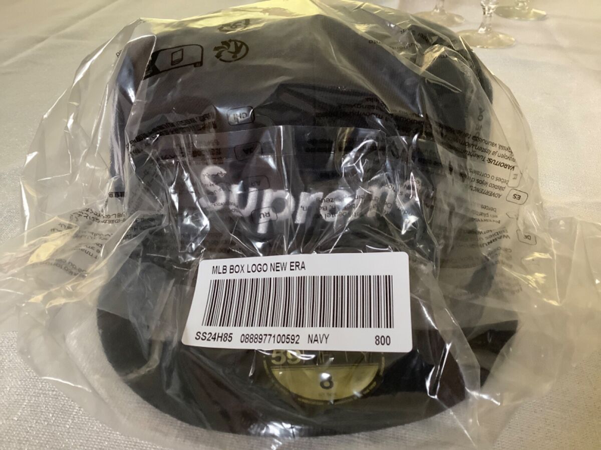 SS24 sz 8 Supreme MLB Teams Box Logo New Era® - Navy | eBay SS24 sz 8 Supreme MLB Teams Box Logo New Era® - Navy | eBay