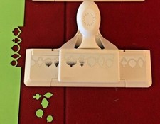 Martha Stewart EDGE Christmas ORNAMENTS punch