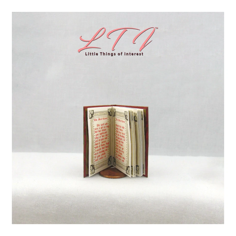 Libro de hechizos mágicos escala 1:6 HOCUS POCUS libro legible escala Barbie Foto 4 de 4