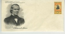 Andrew Johnson 1967 uncanceled Cachet Cover Scott #1323 National Grange 5c S25