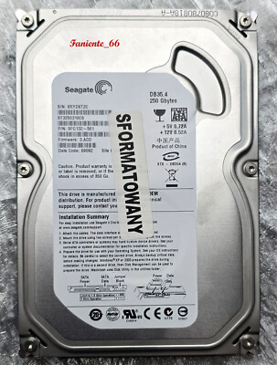 250GB Seagate ST3250310CS DB35.4 SATA II 3Gbit/s 3.5 Zoll 7200rpm HDD Festplatte