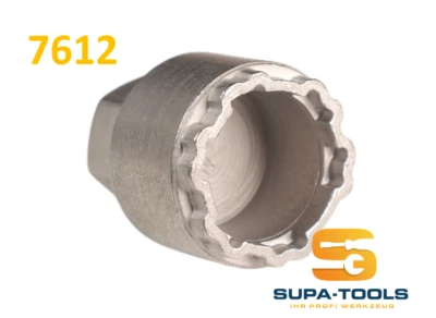 Volvo 7612 goffratura N blocchetto cerchio chiave sicurezza ruota dado wheel lock key