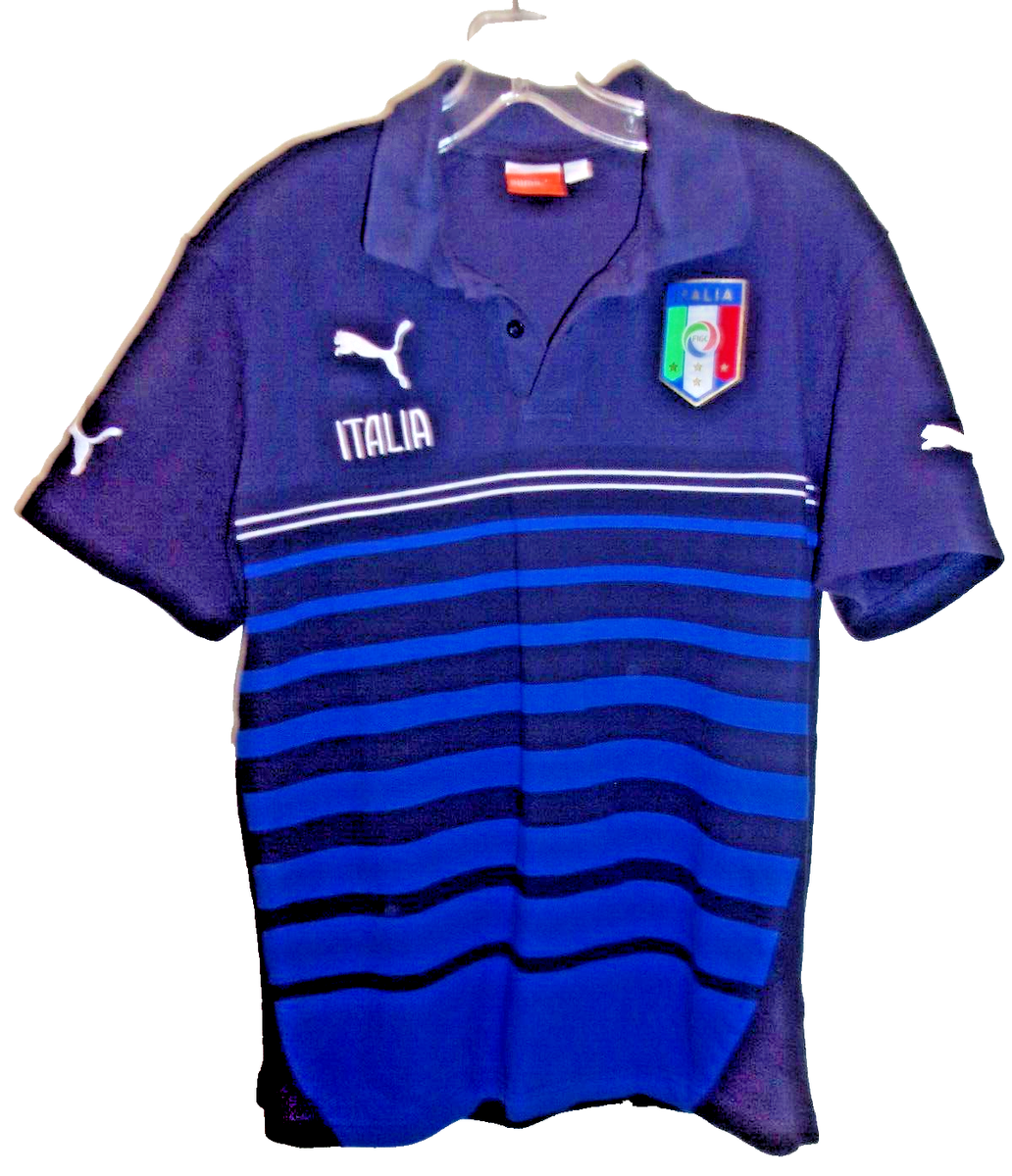 Men's Polo Puma Italia Polo Shirt Shop Puma FIGC Italia