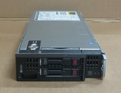 HP ProLiant BL460c Gen8 Blade Server 2x 4C E5-2609 2,4GHz 32GB Ram 2x Caddies