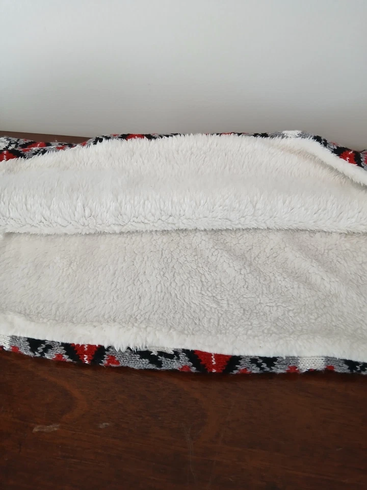 Vera Bradley Cozy Cowl Playful Penguins Red New With Tags - Image 4 of 4