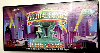1997 Mandricks Mutual Fundz the Game Board Game Brand New, Box might be dented!