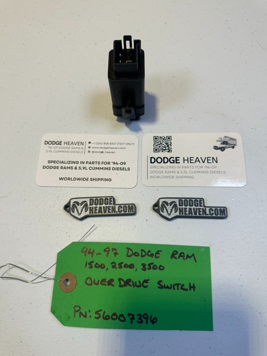 Ram専用出品 1994-1997 Dodge Ram 1500 2500 3500 Over Drive Off Switch OEM