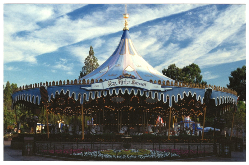 King Arthur Carousel, Merry-Go-Round, Disneyland Amusement Park, Anaheim, CA.