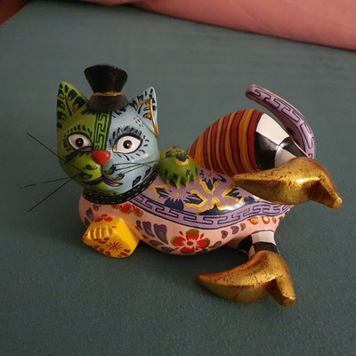 Tom´s Company Drag Cat Dekofigur grosses Modell 