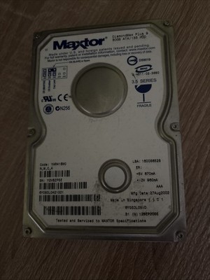 Maxtor DiamondMax Plus 9 80GB,Intern,7200RPM ATA