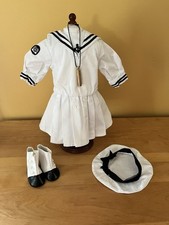American Girl Samantha Parkington SUMMER MIDDY OUTFIT Tam Whistle READ 