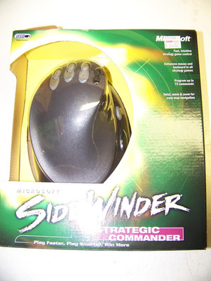 Microsoft Sidewinder Strategic Commander USB PC Game Controller Boxed