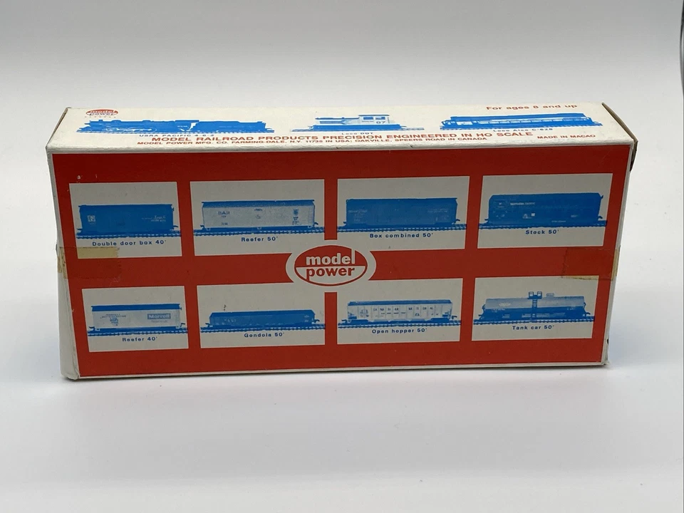 Vintage Model Power HO Scale CP Rail 40' Steel Red Gondola CP 340 207 New - Image 4 of 4