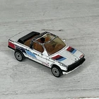 Vintage 1985 Matchbox BMW 323i Cabriolet Diecast Toy Car White Alpina 1:64 Loose