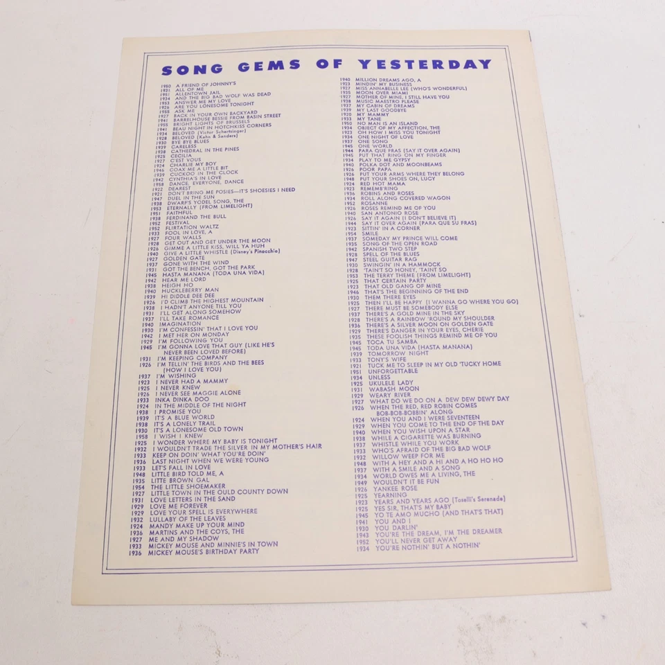 Partituras de voz de piano de película Allie Wrubel Lo que el viento se llevó 1937 Bourne Music Foto 2 de 4