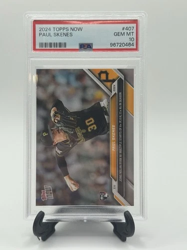 2024 Topps Now Paul Skenes Rookie #407 PSA 10 Pittsburgh Pirates /18345