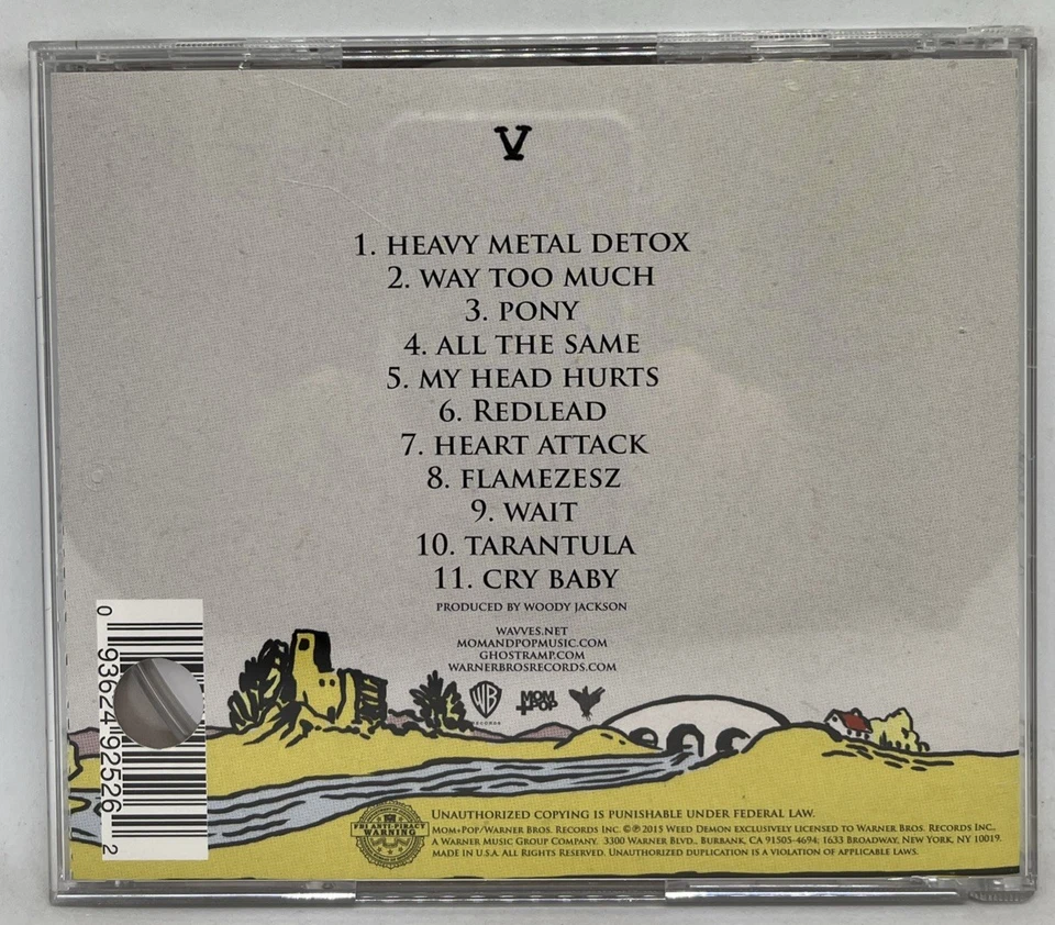 Wavves – V CD, Album Mom + Pop/ Warner Bros. Records 2015 - Image 2 of 4