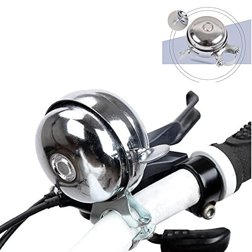  Rotary Durable Double-sided Metal Classic Vintage Bike Bell