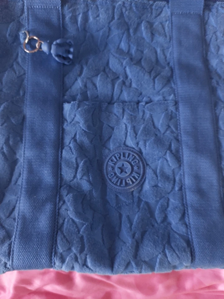 Kippling Live Light Damen Tasche Blau Neuwertig - Bild 3 von 4