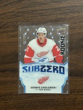 18-19 UD ICE Hockey Rookie Subzero SZ-41 Dennis Cholowski /999