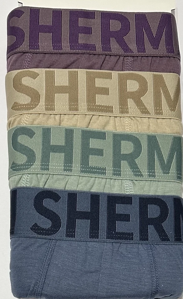 Calzoncillos boxer modales Ben Sherman 4 para hombre Lux medianos (32-34) malva/beige/verde/azul Foto 2 de 4