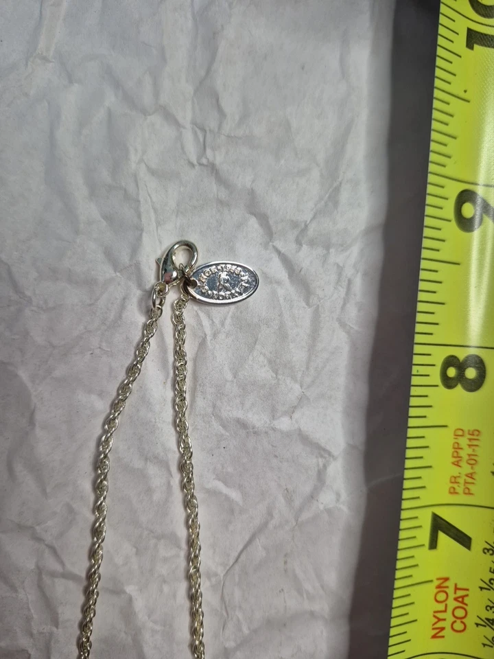 Official Playboy Y2k PLAYBOY inscription Silver Tone , Clear Zirconia, Bling - Image 3 of 4