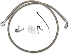 Drag Specialties Standard Length Front Stainless Steel Brake Line Kit 1741-0875