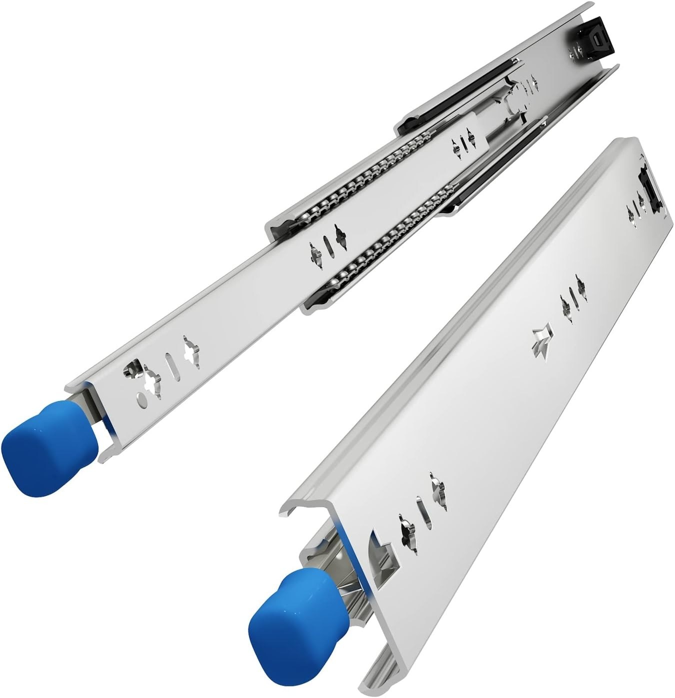 VADANIA 1000mm Heavy Duty Drawer Runners with Lock #VD2053 1 Pair, Max Load Side