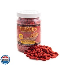 Fluker's Bearded Dragon Food, For Adult Bearded Dragons, Pellet Diet Rich in